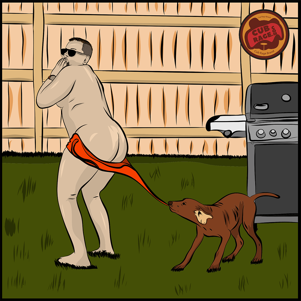 Oops bad doggy!